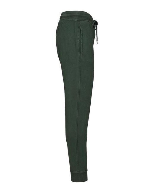 C P Company Green Cargo Sweatpants for men
