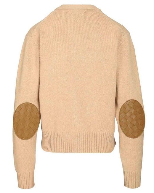Bottega Veneta Natural Cashmere Cardigan