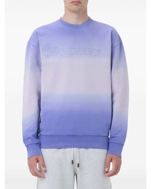 J.W. Anderson Blue Knitted Pullover for men