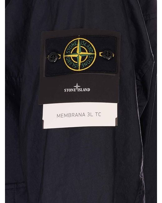 Stone Island Blue Outerwear for men