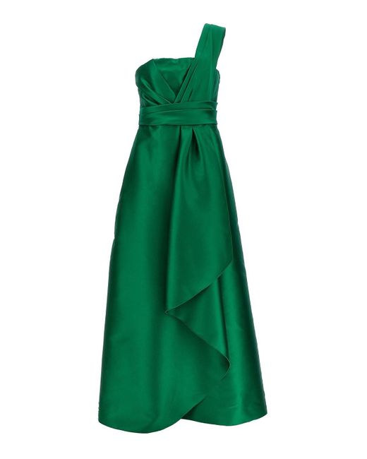 Alberta Ferretti Green Dress