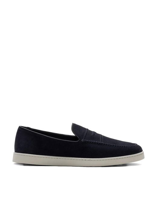 Church's Black Peebles Suede Moccasin for men