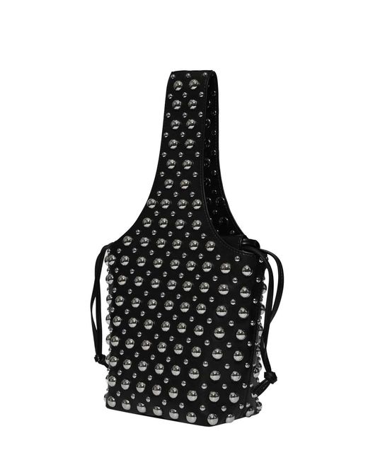 Liviana Conti Black Debby Bucket Bag