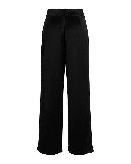 Co. Black Pants With Front Pleats