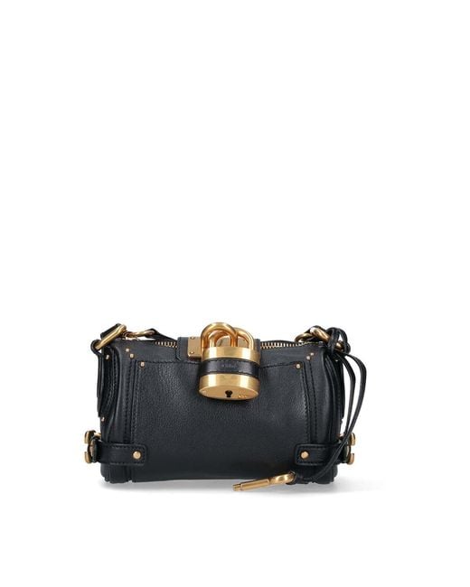 Borsa Spalla Piccola di Chloé in Black