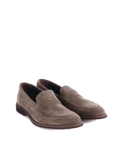 JEROLD WILTON Brown Loafers for men