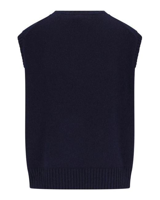 Polo Ralph Lauren Blue Vest With Flag for men