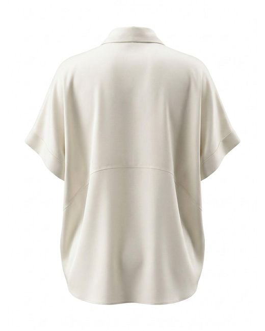 Brunello Cucinelli White Blouse