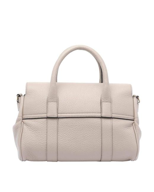 Mulberry Natural Small Bayswater Satchel Bag