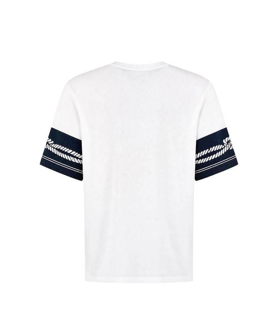 Dolce & Gabbana White T-Shirt Corde Fblu for men