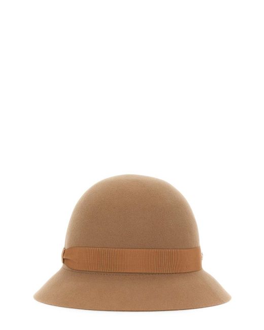 Helen Kaminski Brown Cloque "etta"
