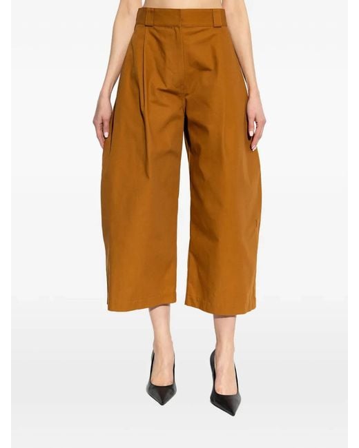 Balenciaga Orange Long Bermuda