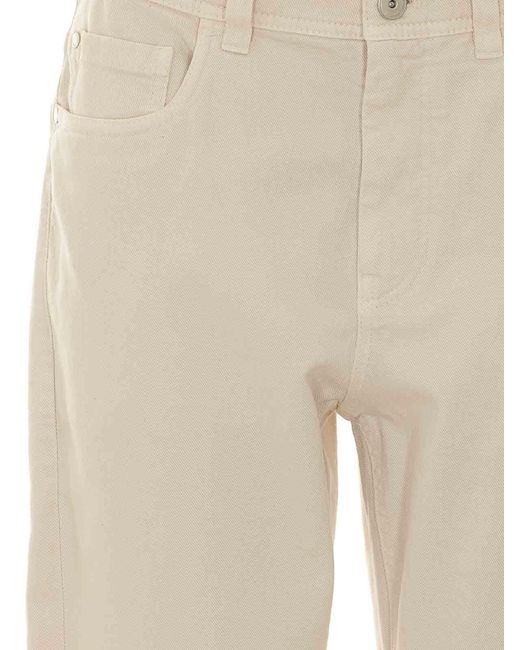 Brunello Cucinelli Natural Jeans