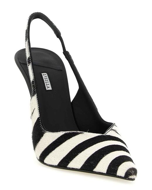 Le Silla Metallic Vivienne Slingback