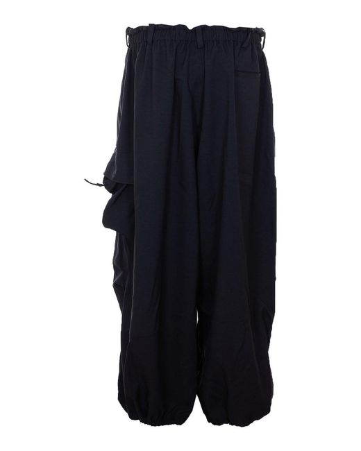 Y-3 Blue Cargo Track Pants for men