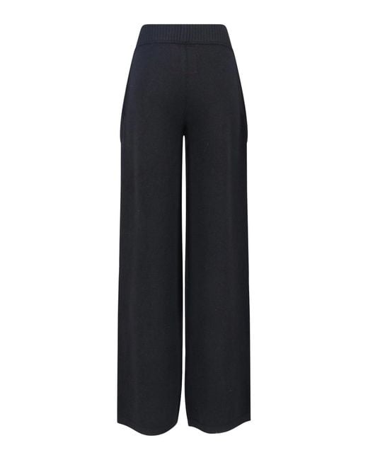 Uma Wang Blue Cashmere Trousers