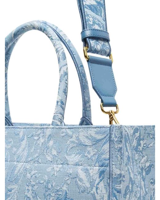 Versace Blue Large Bag