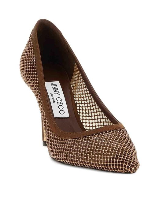 Jimmy Choo Brown Romy Pumps