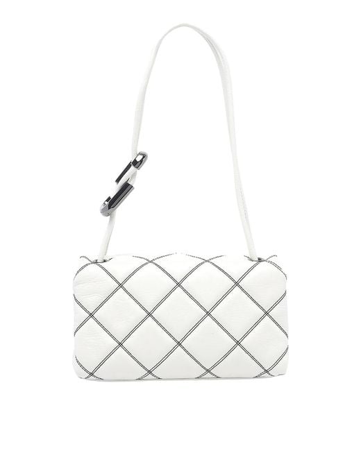 E Nero La Mini Borsa A Tracolla di Marc Jacobs in White