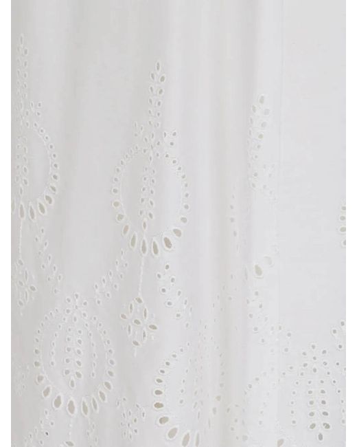 P.A.R.O.S.H. White Skirt