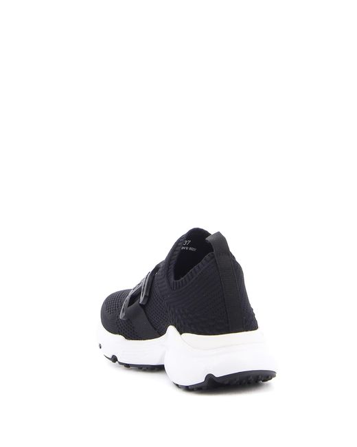 Tod's Blue Tech Fabric Slip On Sneakers