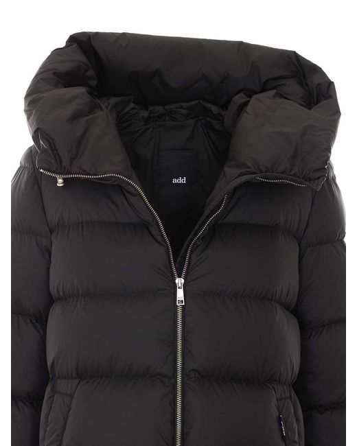 Add Black Cocoon Down Jacket