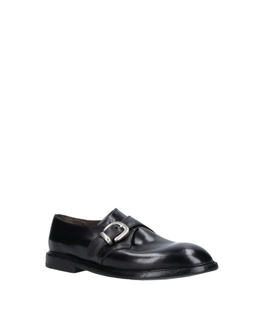 Premiata Black King Moccasins for men