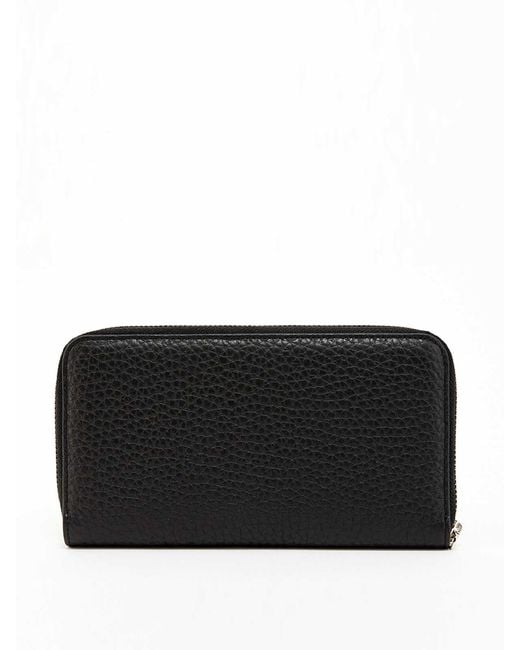 Orciani Black Continental Wallet