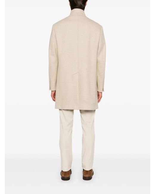 Fay Natural New Duty Coat for men