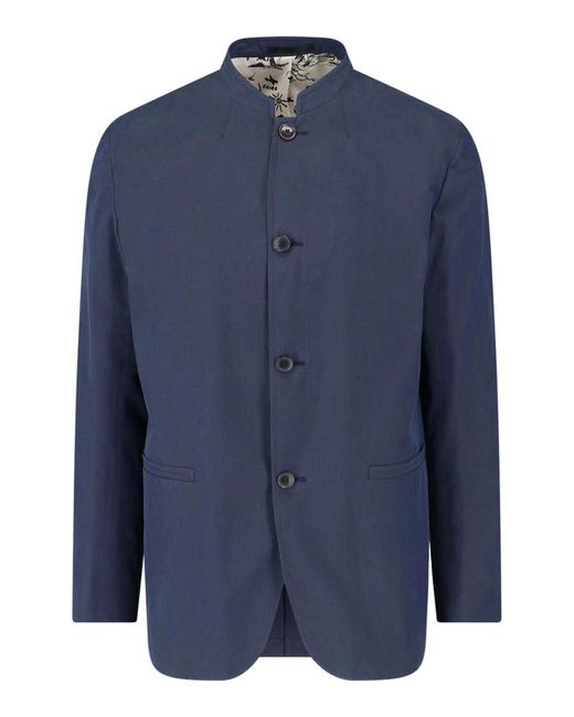 Paul Smith Blue Button Jacket