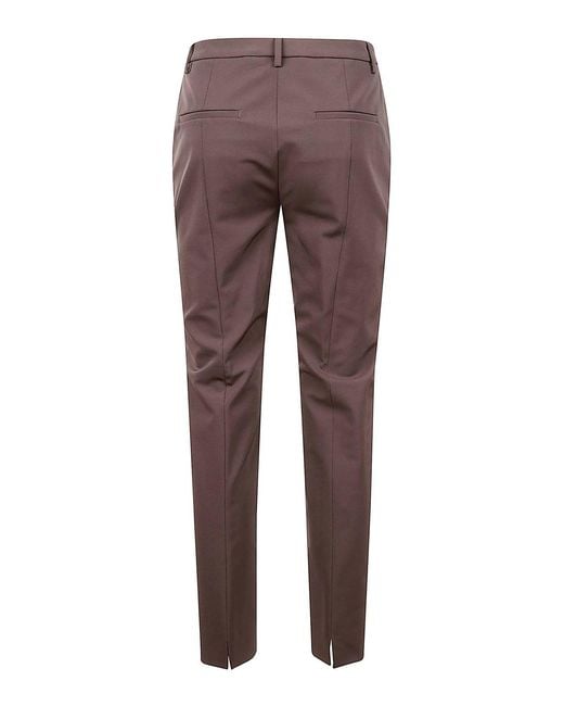 Via Masini 80 Purple Trousers