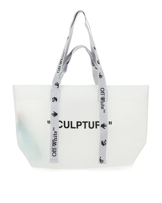 Off-White c/o Virgil Abloh White Commercial Small Tote
