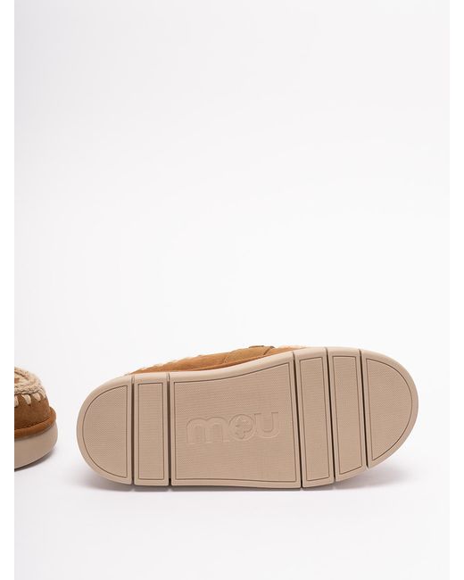 Mou Brown 'Bounce Clog Metal Logo'