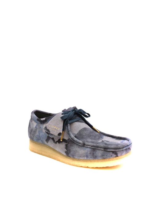 Clarks Blue Moccasins