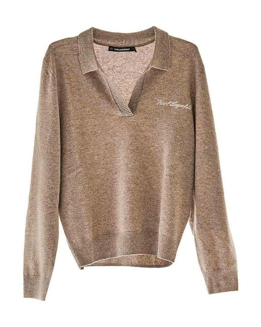 Karl Lagerfeld Natural Hotel Karl Kashmere Sweater