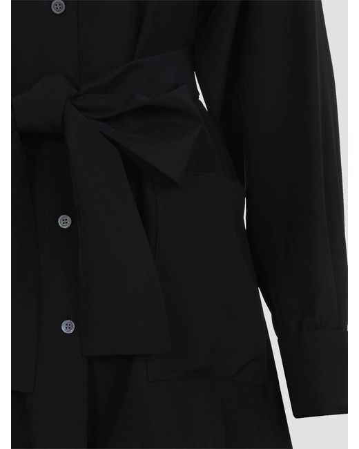Loewe Black Belted Blouse