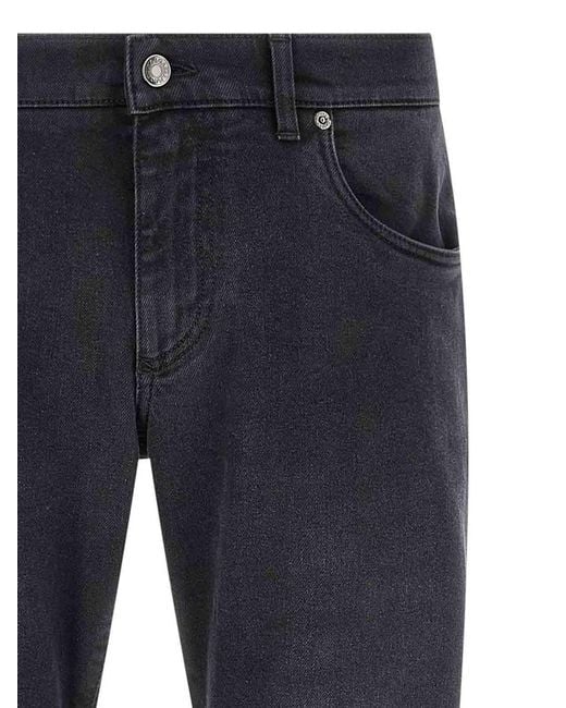 Dolce & Gabbana Blue Stretch Jeans for men