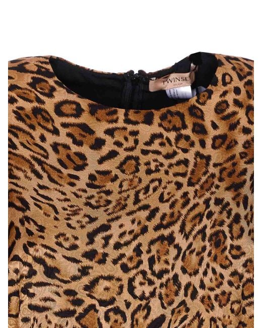 Twinset Natural Leo Dress