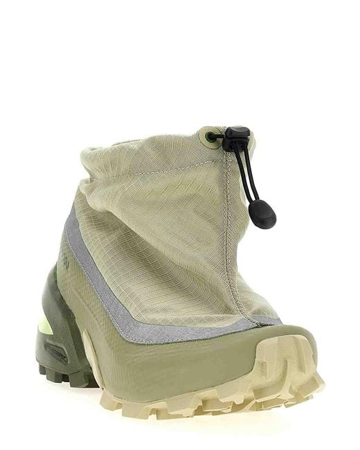 MM6 by Maison Margiela Green Mm6 X Salomon Low-Cut
