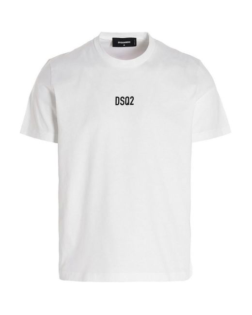 DSquared² White Mini Dsq2 T-shirt for men