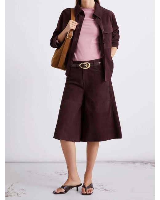 Marella Purple Shorts