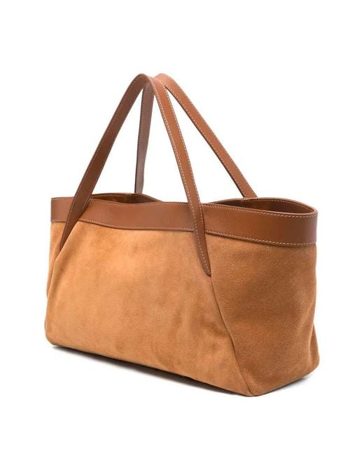 Twinset Brown Duffle Bag