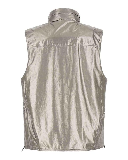 C P Company Gray The Metropolis Series Vest for men