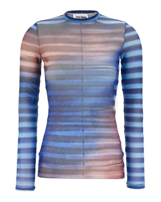 Jean Paul Gaultier Blue Top