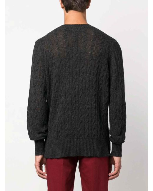 Etro Black Logo Jumper for men