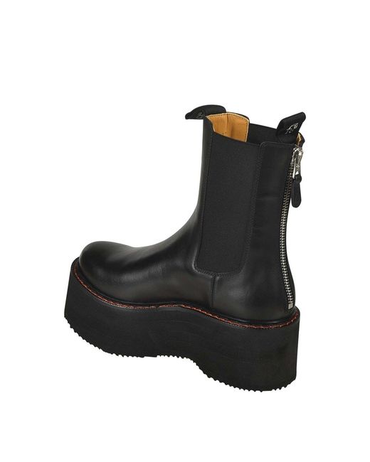 R13 Black Boots