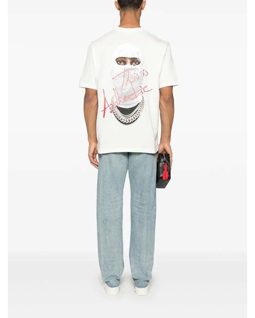 Ih Nom Uh Nit White Tshirt Mask Authentic for men