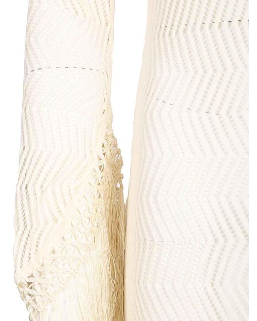 Taller Marmo White New Mexico Dress