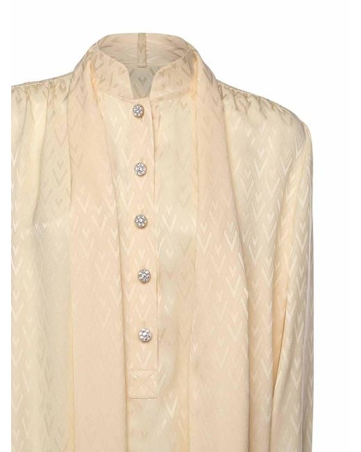 Valentino Garavani Natural Silk Blouse