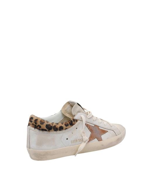 Golden Goose Deluxe Brand White Super-Star Sneakers